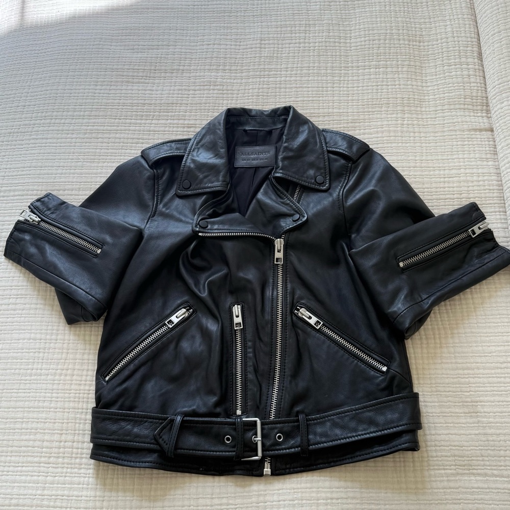 All Saints Balfern Leather Jacket